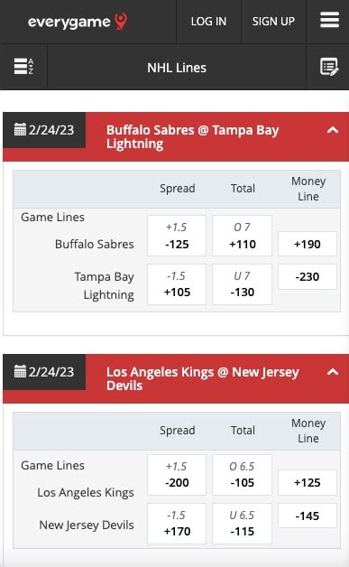 hockey betting app - best nhl betting websites